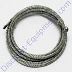 31248 Cable, .188 in x 79.75 in w/ball swedge (middle) Generac Magnum MLT6SM-MLT6SK-MLT8SK Light Tower