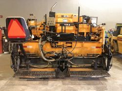 LEEBOY 7000 TRACK ASPHALT PAVER , includes-Sonics, Lasers, Auger Extension & Paver Block-off