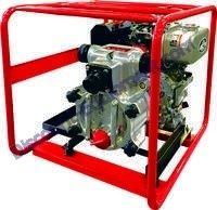 Multiquip QP2TK Diesel Trash Pump, 2" Suction, 172 GPM, 85 ft. MAX Head; 6.0HP KubotaOC-60-E4 Diesel