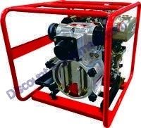 Multiquip QP3TK Trash Pump 3" Suction/Discharge 325 GPM 85 ft. MAX Head 6.0HP Kubota OC-60-E4 Diesel