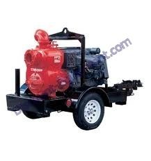 Multiquip MQ600TD80TLRBEX 6" Diesel Trash Pump w Trailer ** EXPORT ONLY** NLA