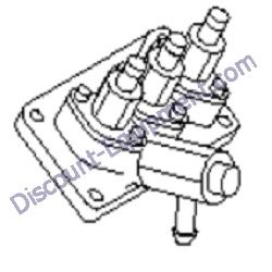 839149GT KUBOTA INJECTOR PUMP D1105 Terex RL4 Horizontal Mast Light Tower