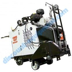 Diamond Products 5801249 Saw, Walk Behind W/36" Guard Diesel Kubota 74HP T4F Single Speed W/ Clutch CC7574DKC-36 c/n 750