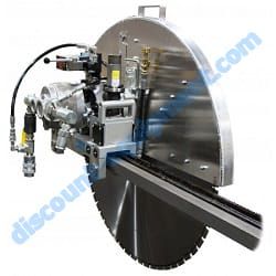Diamond Products 5800933 Wall Saw PKG W/ Tracks, Guard And Aluminum Track Feet (LY Style) CC1600-3.8PA c/n 79609