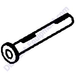 0200CR01TR Transmission Shaft 1" x 7-1/4 TK Equipment MM6/MM6P MM8/MM8P MM10 Mortar Mixers