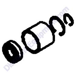 0200KI01CU Bearing Clutch Complete TK Equipment MM6/MM6P MM8/MM8P MM10 Mortar Mixer