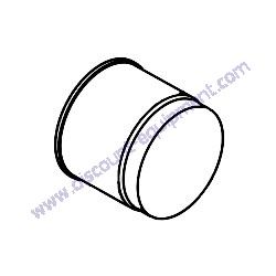 0000RF06RD Dust Cap OLD STYLE TK Equipment MM6/MM6P MM8/MM8P MM10 Mortar Mixers