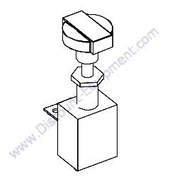 0200KI01GA ENGINE N.O KILL SWITCH RED NO HARNESS TK MM6 MM6P MM8 MM8P MM10 Mortar Mixers
