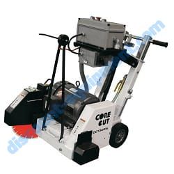 Diamond Products 5800578A Saw, Walk Behind W/14" Guard, Electric 5HP-230V-3PH Baldor CC1305E3XL-14 c/n 99977