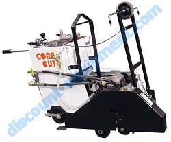Diamond Products 5800400B Saw, Walk Behind W/14" Guard Leeson Electric 15HP-460V-3PH CC2515E3-14, c/n 99980