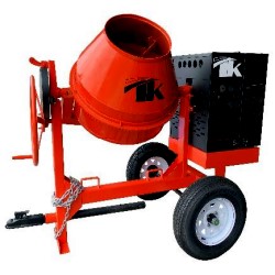 TK CM7-GH5.5 7 Cu. Ft. Concrete Mixer With 5.5HP Honda GX160 Gas Engine PLus Free Tow Pole