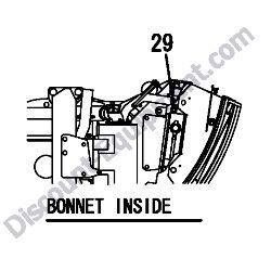 REF #29 - 172A38-03211 LABEL ANTI-FREEZING Yanmar ViO55-5B Excavator