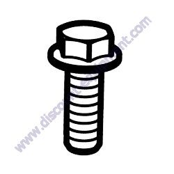 42325 SCREW BHSC M6-1.0 X 20 FLANGED Multiquip Whiteman HTX6H Ride-On Trowel