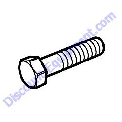 42339 SCREW HHC ZP M6-1.0 X 60 CLASS 8.8 Multiquip Whiteman HTX6H Ride-On Trowel