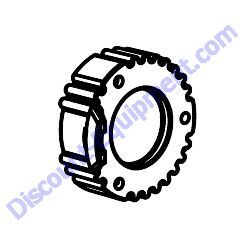 42442 CON CAP DEUTSCH HD10 9-PIN WITH LANYARD Multiquip Whiteman HTX6H Ride-On Trowel