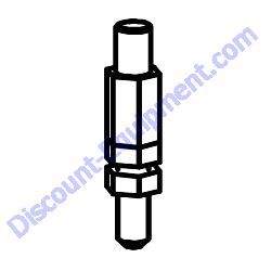 32446 FITTING SERVICE PORT -4MJ BULKHEAD Multiquip Whiteman HTX6H Ride-On Trowel