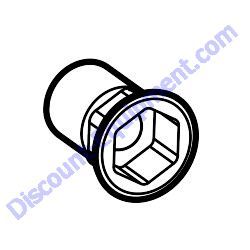42496 RIVNUT HALF HEX FLANGE M6 X 1 Multiquip Whiteman HTX6H Ride-On Trowel