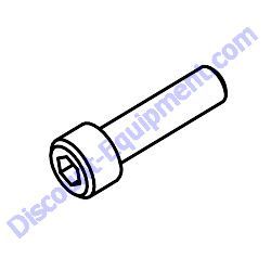 24244 SCREW SHC M8-1.25 X 20MM Multiquip Whiteman HTX6H Ride-On Trowel