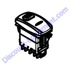 42180-002 SWITCH LOCK ROCKER CONTURA V-SERIES Multiquip Whiteman HTX6H Ride-On Trowel