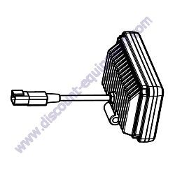 42263 LIGHT LED 20W 6 EMITTERS 60° Multiquip Whiteman HTX6H Ride-On Trowel