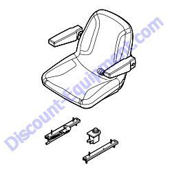 32960-SK SEAT SEARS ADJUSTABLE WITH ARMS Multiquip Whiteman HTX6H Ride-On Trowel