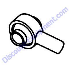 21944 ROD END 1/2-20 M RH WITH CUSTOM BALL Multiquip Whiteman HTX6H Ride-On Trowel
