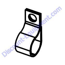 32083 CLAMP LOOP VINYL 1.0" DIA Multiquip Whiteman HTX6H Ride-On Trowel
