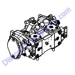 42611 PUMP 45CC MECHANICAL PISTON ASSEMBLY Multiquip Whiteman HTX6H Ride-On Trowel