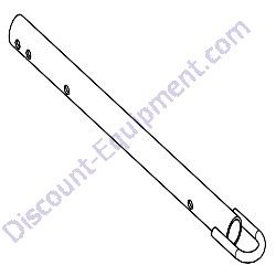 TK 0000CO01LZ Pintle Hitch(Horizontal)for TK Mixers, *** ONLY SOLD WITH A NEW MIXER ***