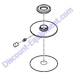20939 THRUST COLLAR ASSEMBLY Multiquip Whiteman HTX6H Ride-On Trowel