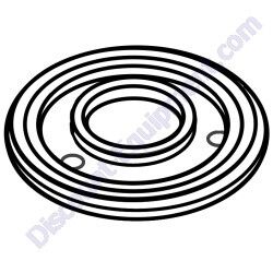 336009200 DIAPHRAGM RETAINER MultiQuip MQD2H Diaphragm Pump