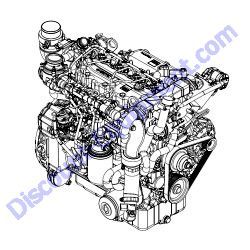 42603 HATZ ENGINE ASSEMBLY 4H50TIC Multiquip Whiteman HTX6H Ride-On Trowel