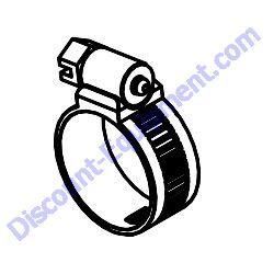 15538 CLAMP HOSE WORM #6 Multiquip Whiteman HTX6H Ride-On Trowel
