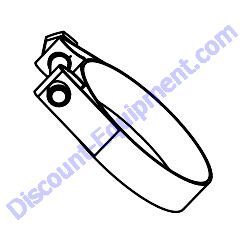 42841 CLAMP T-BOLT 52-59MM Multiquip Whiteman HTX6H Ride-On Trowel
