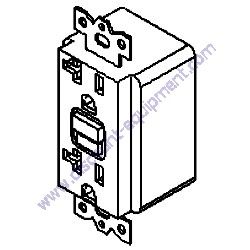 684640GT RECEPTACLE 20A 120V DUPLEX GFI Terex RL4 Horizontal Mast Light Tower
