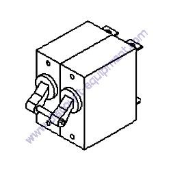 T113644GT BREAKER 30A 250VAC 2P CSA Terex RL4 Horizontal Mast Light Tower