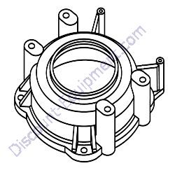 336002001 PUMP BASE Multiquip MQD2H Diaphragm Pump
