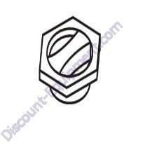 212400000 PRIMING PLUG MultiQuip MQD2H MQD3H Diaphragm Pumps