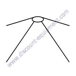 1262295GT SPIDER MH/HPS Terex RL4 Vertical Mast Light Tower