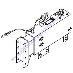 19601 Brake Actuator Assembly Single Axle Triple-L Trailers