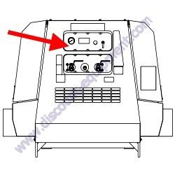 39178 00820 Plate In-Panel Airman PDS185S-6B4 Air Compressor