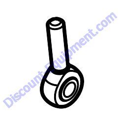 2063 ROD END 3/8-24 MALE RH Multiquip Whiteman JWN24-Series Ride-On Trowel