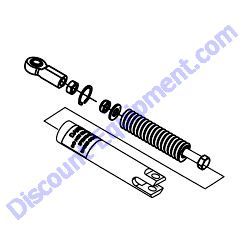 12625 STEERING ASSIST ASSEMBLY Multiquip Whiteman JWN24-Series Ride-On Trowel