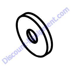 9120 RETAINER DRIVEN PULLEY Multiquip Whiteman JWN24-Series Ride-On Trowel