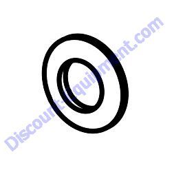 2898 WASHER BONDED NEOPRENE 1" X 1/2" Multiquip Whiteman JWN24-Series Ride-On Trowel