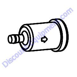 16910Z6L003 FILTER INLINE FUEL Multiquip Whiteman JWN24-Series Ride-On Trowel