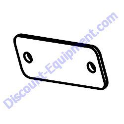 32475-B PLATE COVER #6 2-HOLE Multiquip Whiteman STX6H Ride-On Trowel