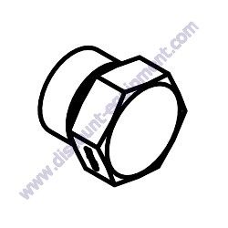 32468 FITTING PLUG O-RING Multiquip Whiteman STX6H Ride-On Trowel