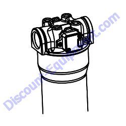 42616 FILTER MEDIUM 10 MICRON BYPASS ASSEMBLY Multiquip Whiteman STX6H Ride-On Trowel