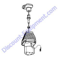42832 VALVE RH STEERING WITH SWITCH ASSEMBLY Multiquip Whiteman STX6H Ride-On Trowel